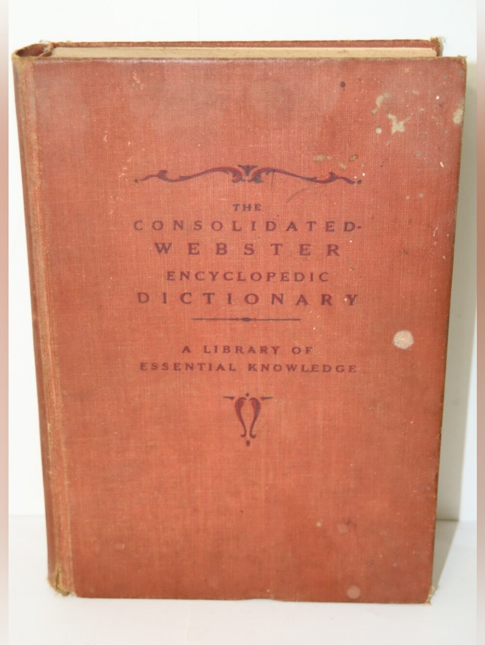 The Consolidated Websters Encyclopedia Dictionary 1956